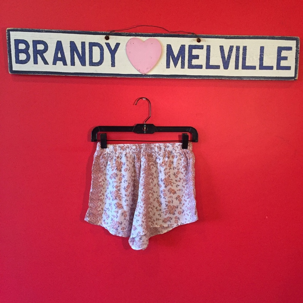 Brandy Melville flowy shorts